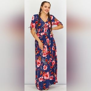 Bar III Floral Maxi Dress